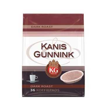 Kanis & Gunnink Dark Roast Koffiepads / Dark Coffee Pads x36